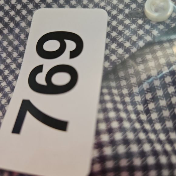 Joseph Bank men's shirt XL burgandy brown check button down - Picture 8 of 8